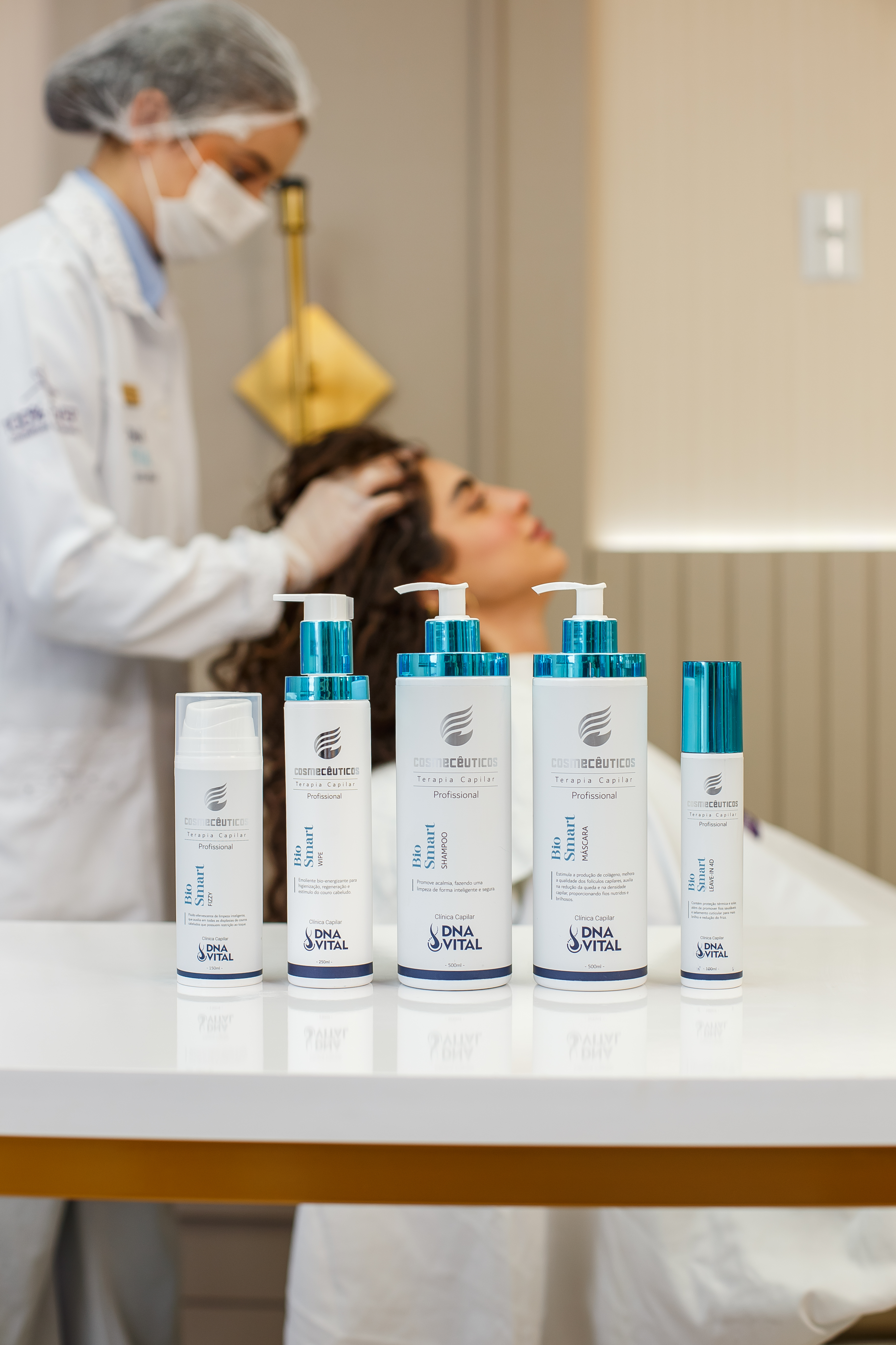 Linha de cosmecêuticos DNA Vital